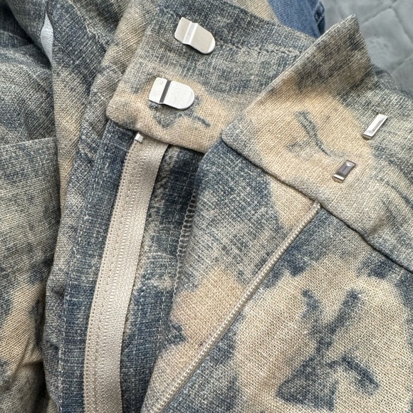 JBQ Just Bee Queen Marlow High Waist Linen Blend Shorts Size XS NWT - Picture 13 of 16